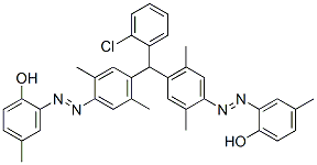 2,2'-[[(2-chlorophenyl)methylene]bis[(2,5-dimethyl-4,1-phenylene)azo]]bis[p-cresol] CAS#: 63957-61-9