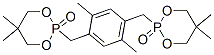 2,2'-[(2,5-dimethyl-p-phenylene)bis(methylene)]bis[5,5-dimethyl-1,3,2-dioxaphosphorinane] 2,2'-dioxide CAS#: 65850-54-6