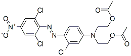 2,2'-[[3-chloro-4-[(2,6-dichloro-4-nitrophenyl)azo]phenyl]imino]bisethyl diacetate CAS#: 68938-64-7