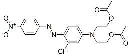 2,2'-[[3-chloro-4-[(4-nitrophenyl)azo]phenyl]imino]bisethyl diacetate CAS#: 67923-44-8
