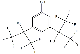 2,2'-(5-Hydroxy-1,3-phenylene)bis(1,1,1,3,3,3-hexafluoropropan-2-ol) CAS#: 669768-28-9