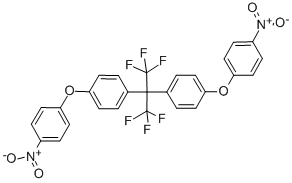 2,2-BIS[4-(4-NITROPHENOXY)PHENYL]HEXAFLUOROPROPANE CAS#: 69563-87-7