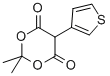 2,2-DIMETHYL-5-THIOPHEN-3-YL-[1,3]DIOXANE-4,6-DIONE CAS#: 61857-83-8