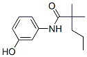 2,2-Dimethyl-N-(3-hydroxyphenyl)valeramide CAS#: 69954-44-5