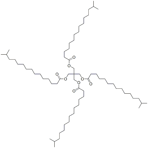 2,2-bis[[(1-oxoisohexadecyl)oxy]methyl]-1,3-propanediyl diisohexadecanoate CAS#: 68957-81-3