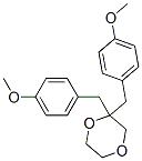 2,2-bis[(4-methoxyphenyl)methyl]-1,4-dioxane CAS#: 6963-20-8