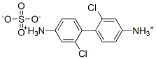 [2,2'-dichloro[1,1'-biphenyl]-4,4'-diyl]diammonium sulphate CAS#: 70146-07-5