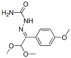 [[2,2-dimethoxy-1-(4-methoxyphenyl)ethylidene]amino]urea CAS#: 7598-68-7