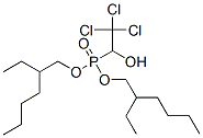 (2,2,2-Trichloro-1-hydroxyethyl)phosphonic acid bis(2-ethylhexyl) ester CAS#: 63950-92-5