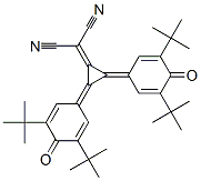 [2,3-Bis[3,5-bis(1,1-dimethylethyl)-4-oxo-2,5-cyclohexadien-1-ylidene]cyclopropylidene]propanedinitrile CAS#: 63165-89-9