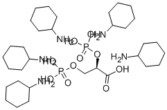 2,3-DIPHOSPHOGLYCERIC ACID, PENTACYCLOHEXYLAMMONIUM SALT CAS#: 62868-79-5