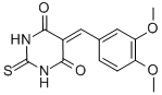 2,3-Dihydro-5-(3,4-dimethoxybenzylidene)-2-thioxo-4,6(1H,5H)-pyrimidinedione CAS#: 60045-60-5