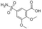 2,3-Dimethoxy-5-sulphamoylbenzoic acid CAS#: 66644-80-2