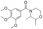 2,3-Dimethyl-4-(3,4,5-trimethoxybenzoyl)morpholine CAS#: 63868-63-3