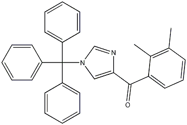 (2,3-Dimethylphenyl)[1-(trityl)-1H-imidazol-4-yl]methanone CAS#: 176721-02-1