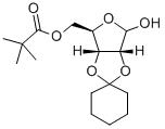 2,3-O-CYCLOHEXYLIDENE-5-O-PIVALOYL-D-RIBOFURANOSE CAS#: 177414-98-1