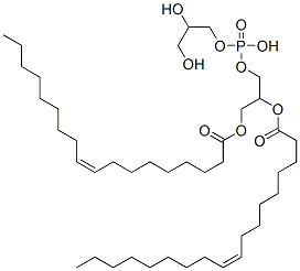 2,3-bis[[(Z)-octadec-9-enoyl]oxy]propoxy-(2,3-dihydroxypropoxy)phosphinic acid CAS#: 62700-69-0
