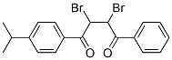 2,3-dibromo-1-phenyl-4-(4-propan-2-ylphenyl)butane-1,4-dione CAS#: 6313-06-0