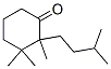 2,3,3-Trimethyl-2-(3-methylbutyl)cyclohexanone CAS#: 69296-95-3