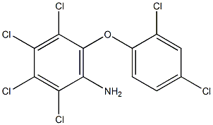 2,3,4,5-Tetrachloro-6-(2,4-dichlorophenoxy)aniline CAS#: 64630-65-5