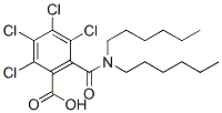 2,3,4,5-tetrachloro-6-[(dihexylamino)carbonyl]benzoic acid CAS#: 67905-38-8