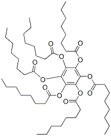 (2,3,4,5,6-pentaoctanoyloxyphenyl) octanoate CAS#: 65201-71-0