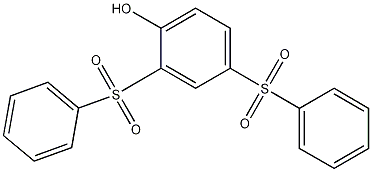 2,4-Bis(phenylsulfonyl)phenol CAS#: 177325-75-6