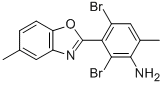 2,4-DIBROMO-6-METHYL-3-(5-METHYL-1,3-BENZOXAZOL-2-YL)ANILINE CAS#: 638159-39-4