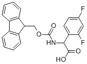 (2,4-DIFLUORO-PHENYL)-[(9H-FLUOREN-9-YLMETHOXYCARBONYLAMINO)]-ACETIC ACID CAS#: 678991-01-0