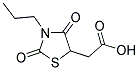 (2,4-DIOXO-3-PROPYL-1,3-THIAZOLIDIN-5-YL)ACETIC ACID CAS#: 685861-79-4