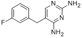 2,4-Diamino-5-(3-fluorobenzyl)pyrimidine CAS#: 69945-57-9
