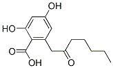 2,4-Dihydroxy-6-(2-oxoheptyl)benzoic acid CAS#: 63939-19-5