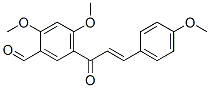 2,4-Dimethoxy-5-[(E)-3-(4-methoxyphenyl)-1-oxo-2-propenyl]benzaldehyde CAS#: 65621-11-6