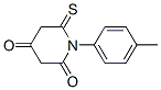2,4-Piperidinedione, 1-(4-methylphenyl)-6-thioxo- CAS#: 698388-84-0