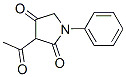 2,4-Pyrrolidinedione, 3-acetyl-1-phenyl- CAS#: 719-86-8