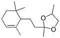 2,4-dimethyl-2-[2-(2,6,6-trimethyl-2-cyclohexen-1-yl)ethyl]-1,3-dioxolane CAS#: 68480-19-3