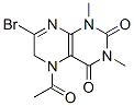 2,4(1H,3H)-Pteridinedione, 5-acetyl-7-bromo-5,6-dihydro-1,3-dimethyl- CAS#: 633319-19-4