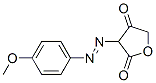 2,4(3H,5H)-Furandione,  3-[(4-methoxyphenyl)azo]-  (9CI) CAS#: 190651-36-6