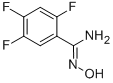 2,4,5-TRIFLUORO-N'-HYDROXYBENZENECARBOXIMIDAMIDE CAS#: 690632-34-9