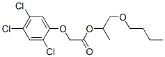 (2,4,5-Trichlorophenoxy)acetic acid 2-butyloxy-1-methylethyl ester CAS#: 7173-98-0