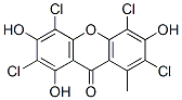 2,4,5,7-Tetrachloro-1,3,6-trihydroxy-8-methyl-9H-xanthen-9-one CAS#: 7584-33-0