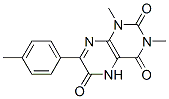 2,4,6(3H)-Pteridinetrione,  1,5-dihydro-1,3-dimethyl-7-(4-methylphenyl)- CAS#: 65158-51-2