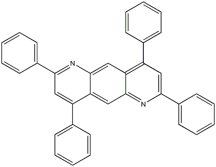2,4,7,9-Tetraphenylpyrido[2,3-g]quinoline CAS#: 629656-34-4