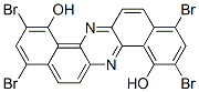 2,4,9,11-tetrabromodibenzo[a,h]phenazine-1,8-diol CAS#: 63537-67-7