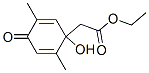 2,5-Cyclohexadiene-1-acetic acid, 1-hydroxy-2,5-dimethyl-4-oxo-, ethyl ester (9CI) CAS#: 566200-84-8