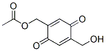 2,5-Cyclohexadiene-1,4-dione, 2-[(acetyloxy)methyl]-5-(hydroxymethyl)- (9CI) CAS#: 668462-09-7