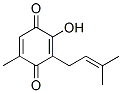 2,5-Cyclohexadiene-1,4-dione, 2-hydroxy-5-methyl-3-(3-methyl-2-butenyl)- (9CI) CAS#: 500355-92-0