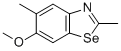 2,5-DIMETHYL-6-METHOXYBENZOSELENAZOLE CAS#: 70867-60-6