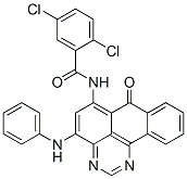 2,5-Dichloro-N-(7-oxo-4-phenylamino-7H-benzo[e]perimidin-6-yl)benzamide CAS#: 6871-91-6