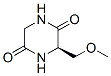 2,5-Piperazinedione, 3-(methoxymethyl)-, (3R)- (9CI) CAS#: 660862-80-6